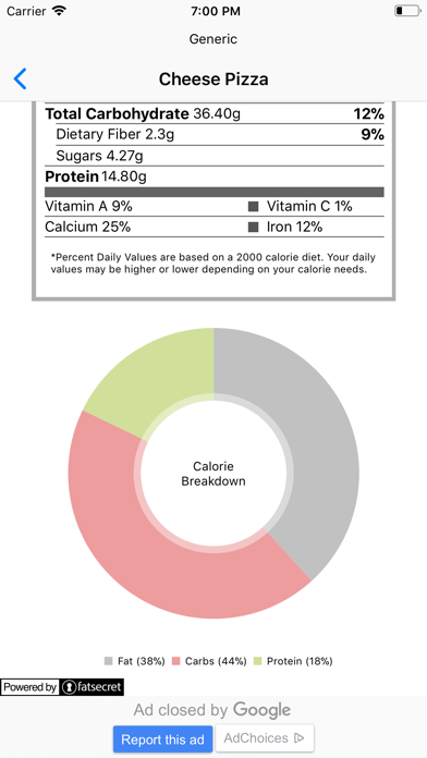 How to cancel & delete Nutrition Info from iphone & ipad 3