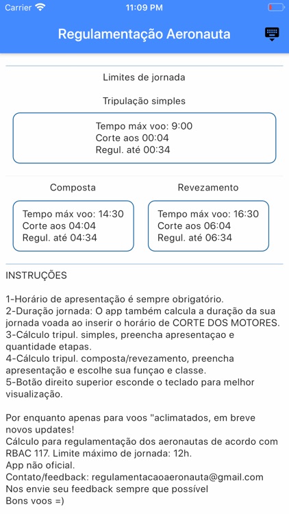 Regulamentação Aeronauta