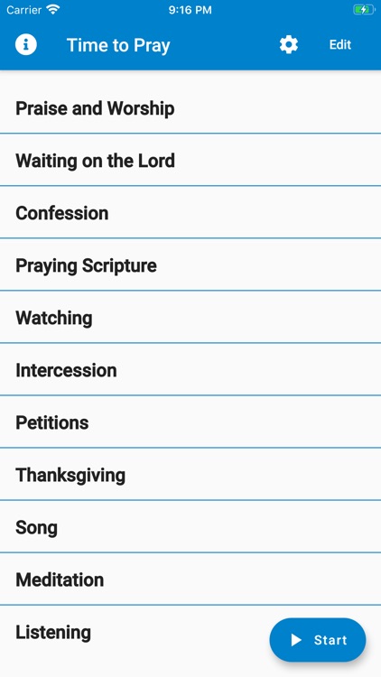 Time to Pray - A Prayer Timer