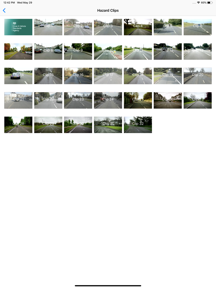 Theory Test and Hazard Clips