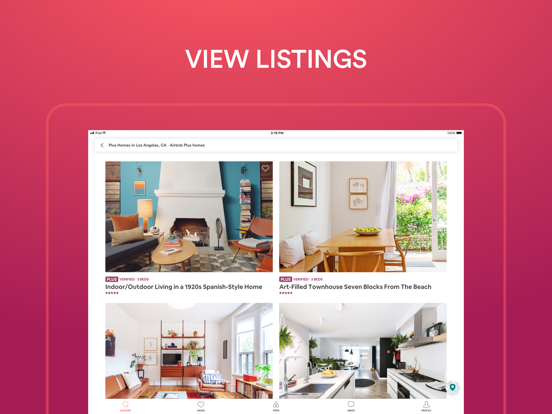 iPad Image of Airbnb