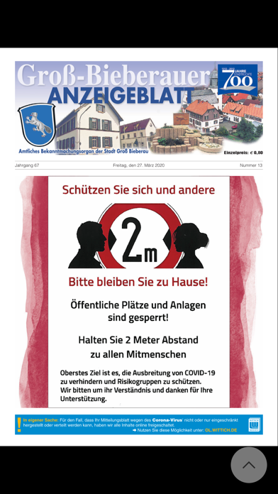 Groß-Bieberauer Anzeigeblatt screenshot 2