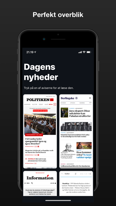 How to cancel & delete Danske nyheder - aviser from iphone & ipad 1