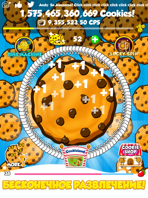 Cookie Clickers 2 на iPad