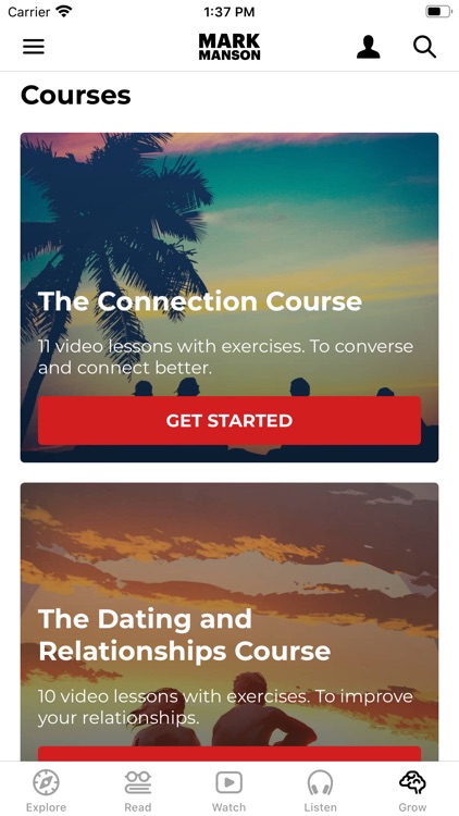The Mark Manson App
