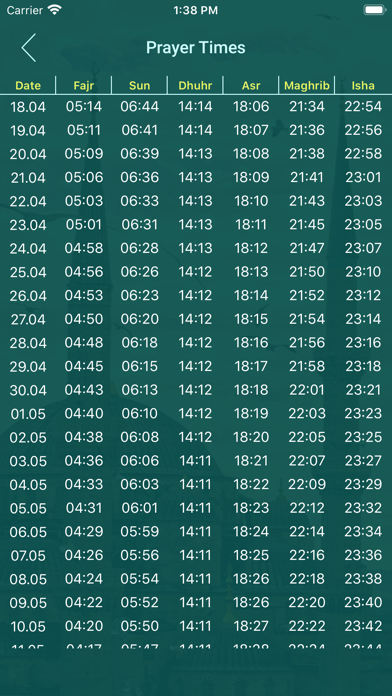 Prayer Times - Athan Times screenshot 4