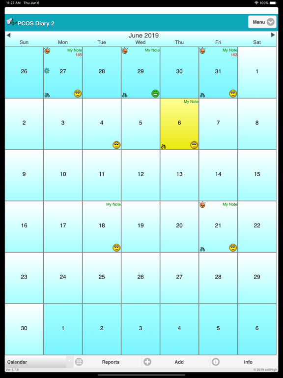 Screenshot #4 pour PCOS Diary 2