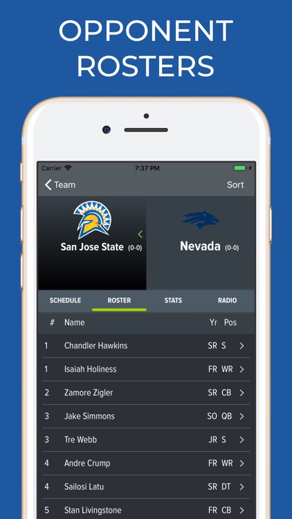 Nevada Football Schedules screenshot-6
