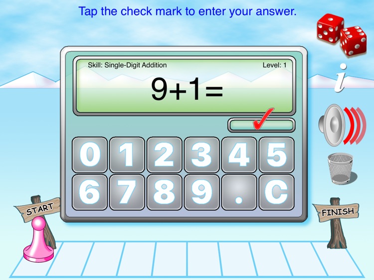 Pete the Penguin's Math Game