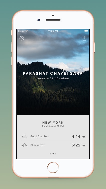 Castle in Time - Shabbat Times