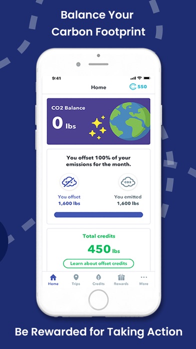 offCents Carbon Offset App screenshot