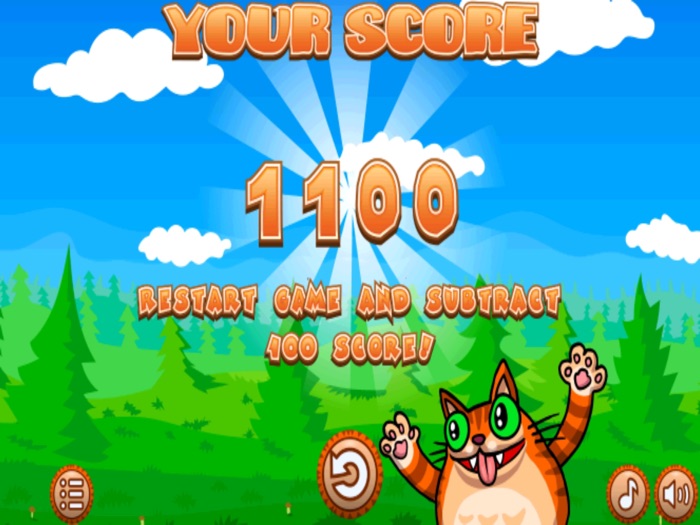 Happy Launch Cat Fly