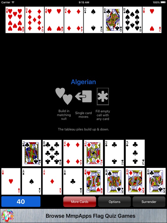 Algerian Solitaire screenshot-3