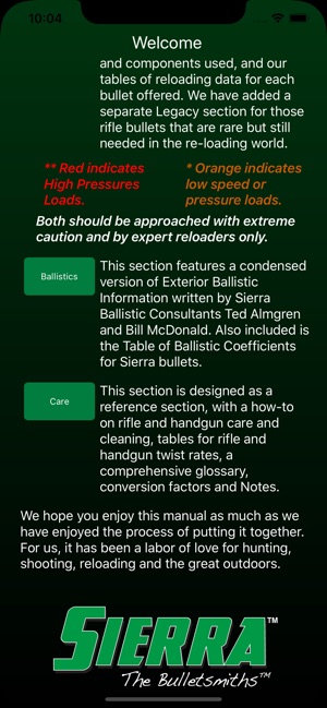 Sierra Reloading Manual v6.0(圖2)-速報App