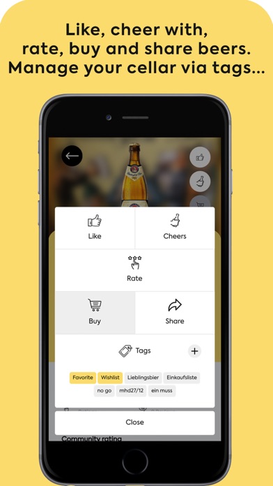 How to cancel & delete Beer Tasting from iphone & ipad 4