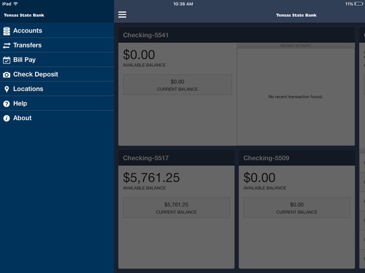 Tensas Mobile for iPad