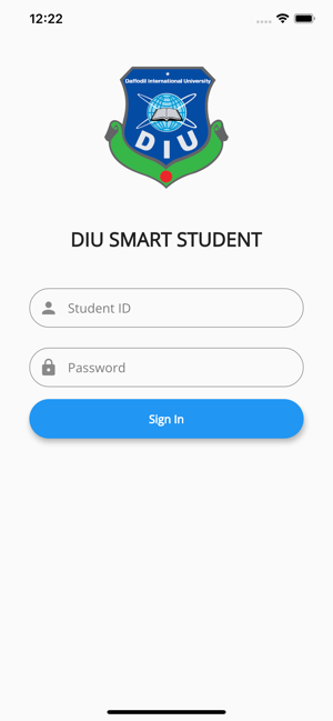 DIU Smart Student App