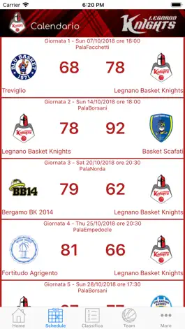 Game screenshot Legnano Knights App apk