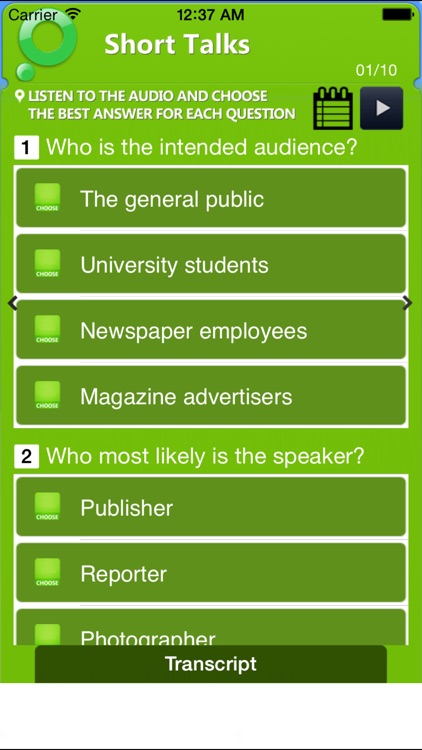 TOEIC Listening Test by Eslhub screenshot-3