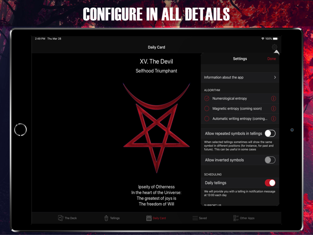 Satanic Tarot HD for damned(圖9)-速報App