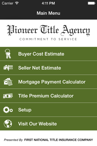 Pioneer Title Agency screenshot 3