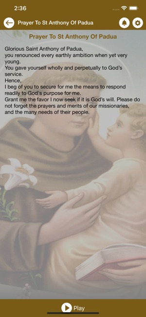 Prayer To St Anthony Of Padua(圖2)-速報App