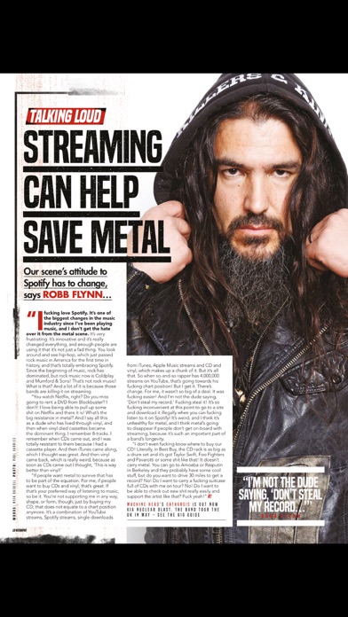 Kerrang! Magazine screenshot 4