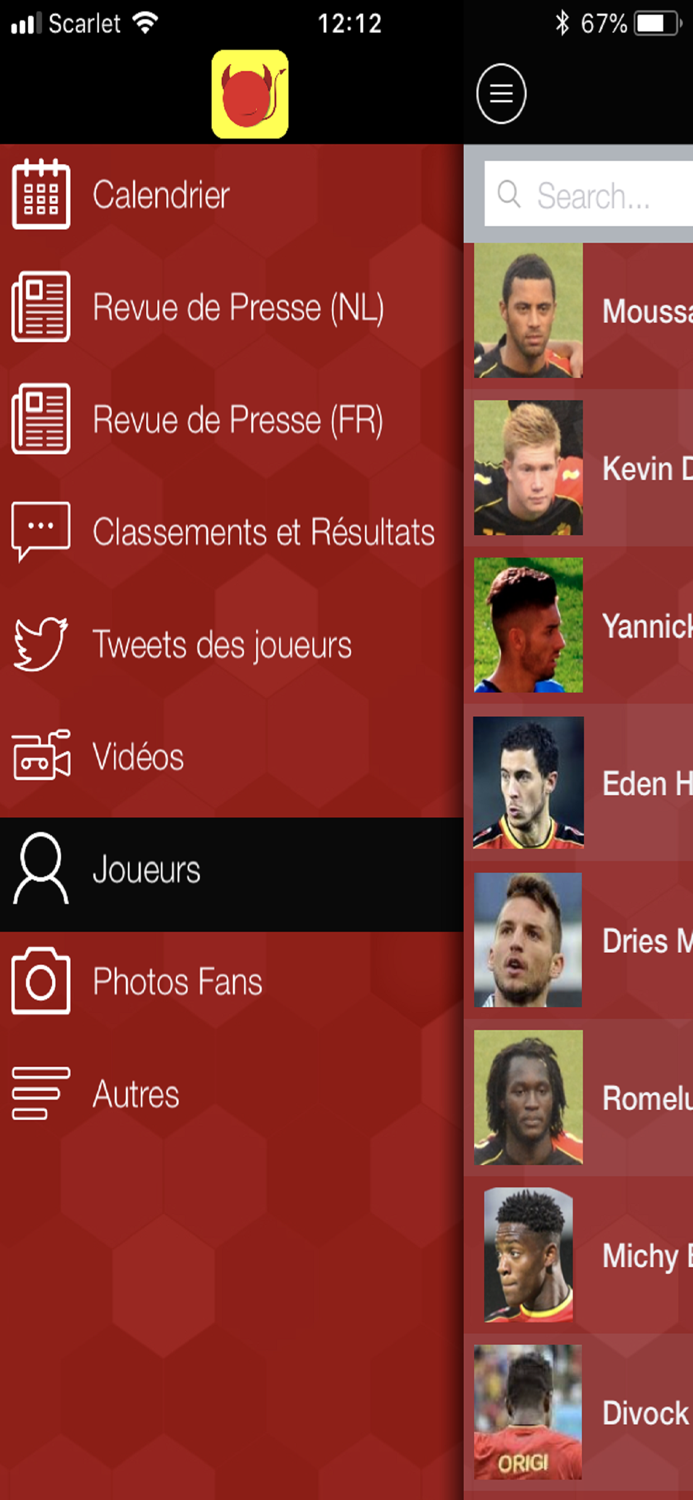 Devils Fan - Belgium Football