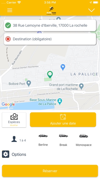 Taxis La Rochelle