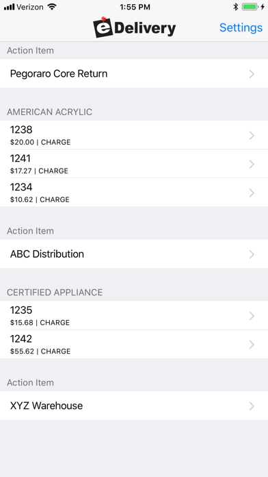 How to cancel & delete eDelivery Signature Capture from iphone & ipad 1