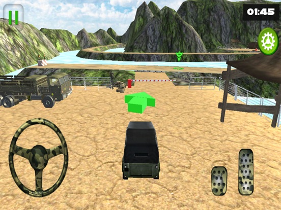 Off Road Army truck Simulation screenshot 2