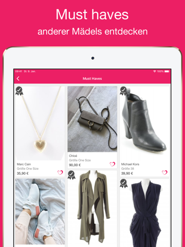 Mädchenflohmarkt - Shopping screenshot 2