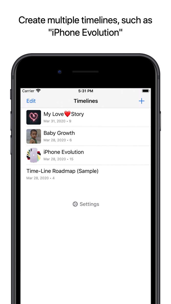 Time-Line - Timeline Tracking