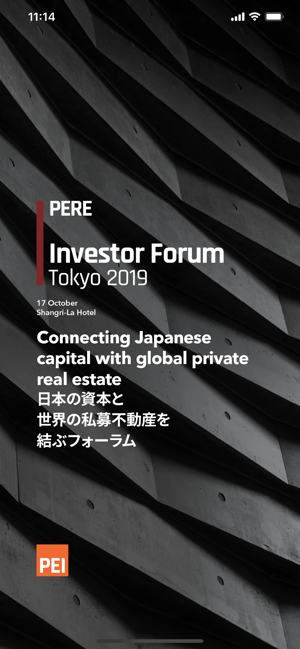 PERE Investor Forum Tokyo 2019(圖1)-速報App