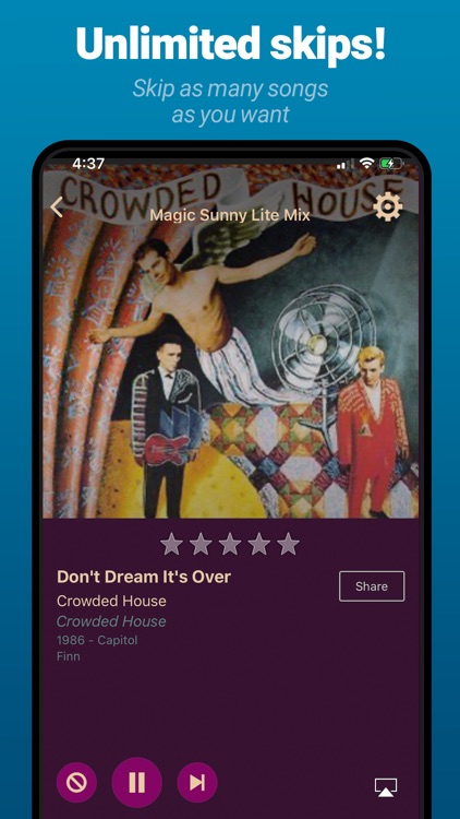 AccuRadio: Curated Music Radio screenshot-3