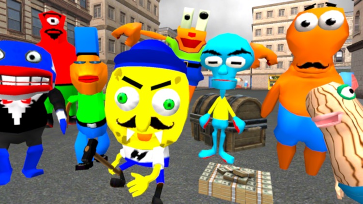 Sponge Simulator. Bottom City