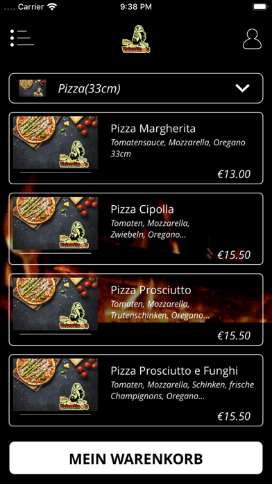 Pizza Valentinos Linz screenshot 2
