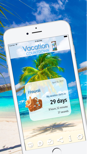 Vacation Countdown App