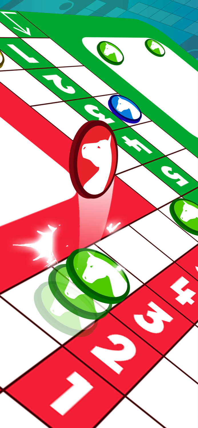 Petits chevaux  small horses