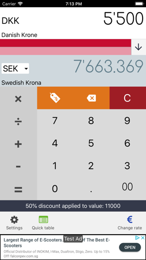 Danish Krone DKK converter(圖7)-速報App