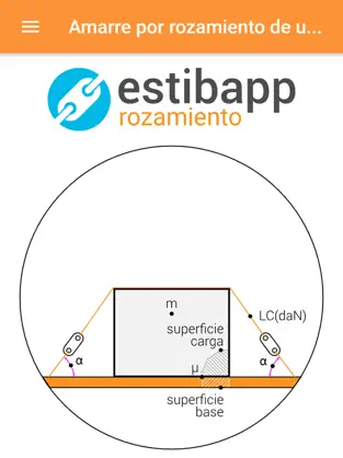 Screenshot 1 Estibapp Rozamiento iphone