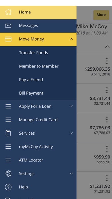myMcCoy Mobile Banking screenshot 3