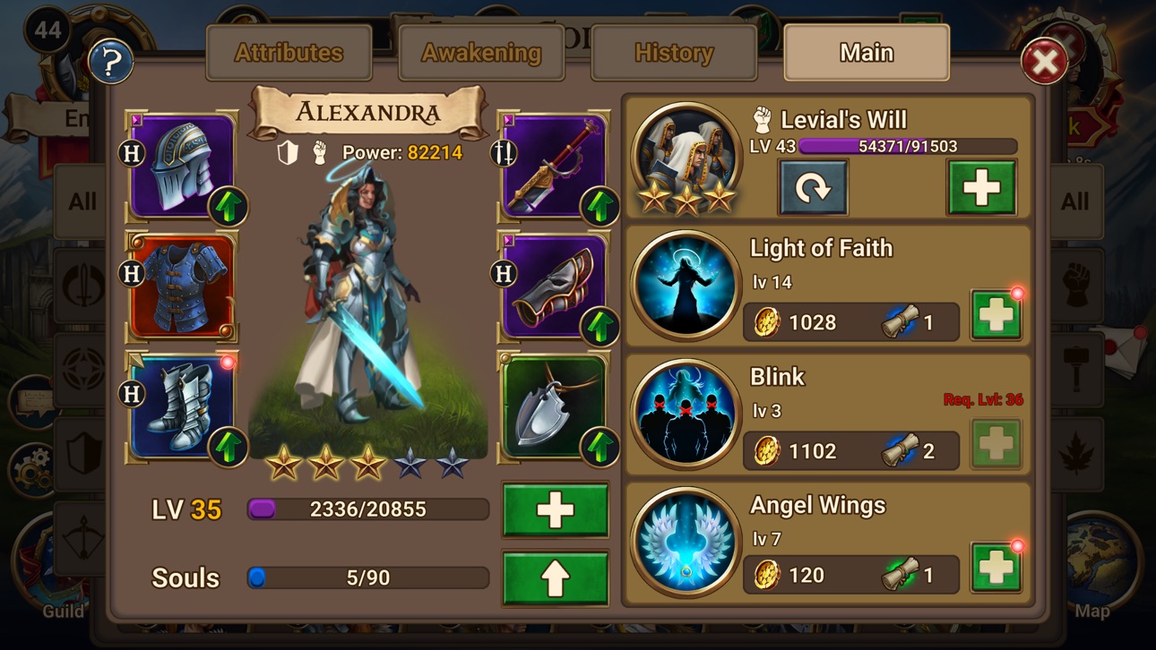Chaos Lords: Tactical RPG Hack screenshot 6 - iOS game interface