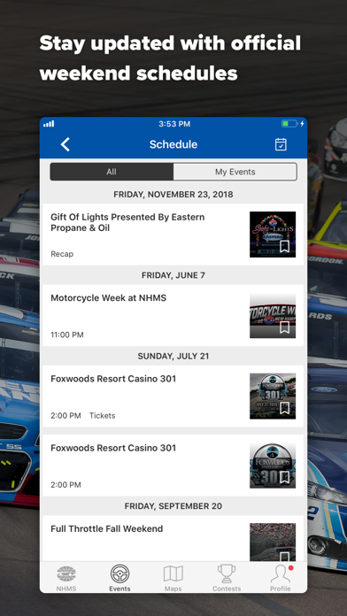 How to cancel & delete New Hampshire Motor Speedway from iphone & ipad 2