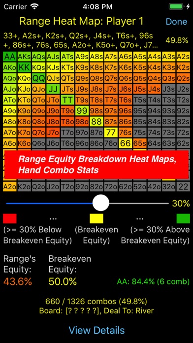 PokerCruncher - Advanced Poker Odds Calculator Screenshot 4