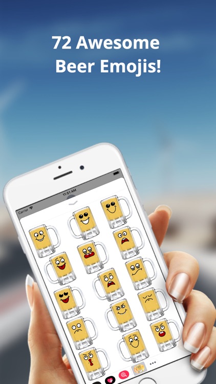 Cold Beer Emojis - Brew Text