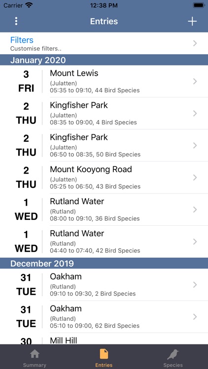 Bird Journal