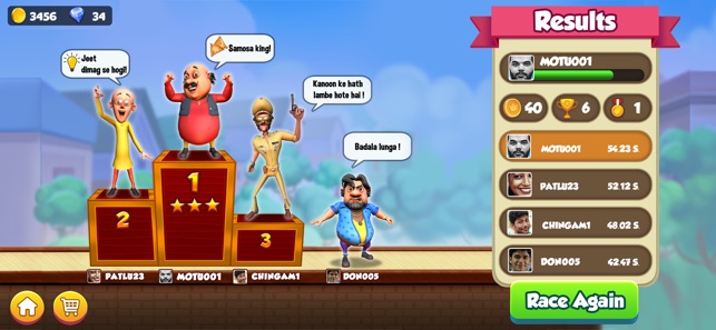 Motu Patlu Fun Run Racing(圖4)-速報App