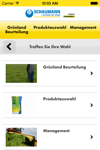 GREENSTAR Grundfutterapp screenshot 3
