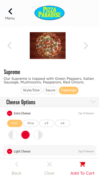 Pizza Paradise App screenshot 4